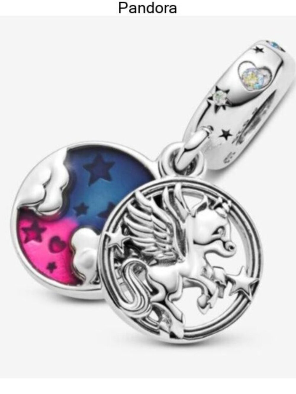 Pandora Magic Unicorn Double Charm